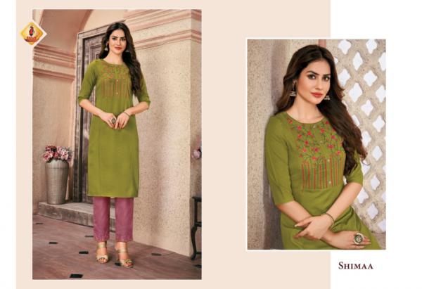 Shruti Pani Puri Designer Kurti With Bottom Set